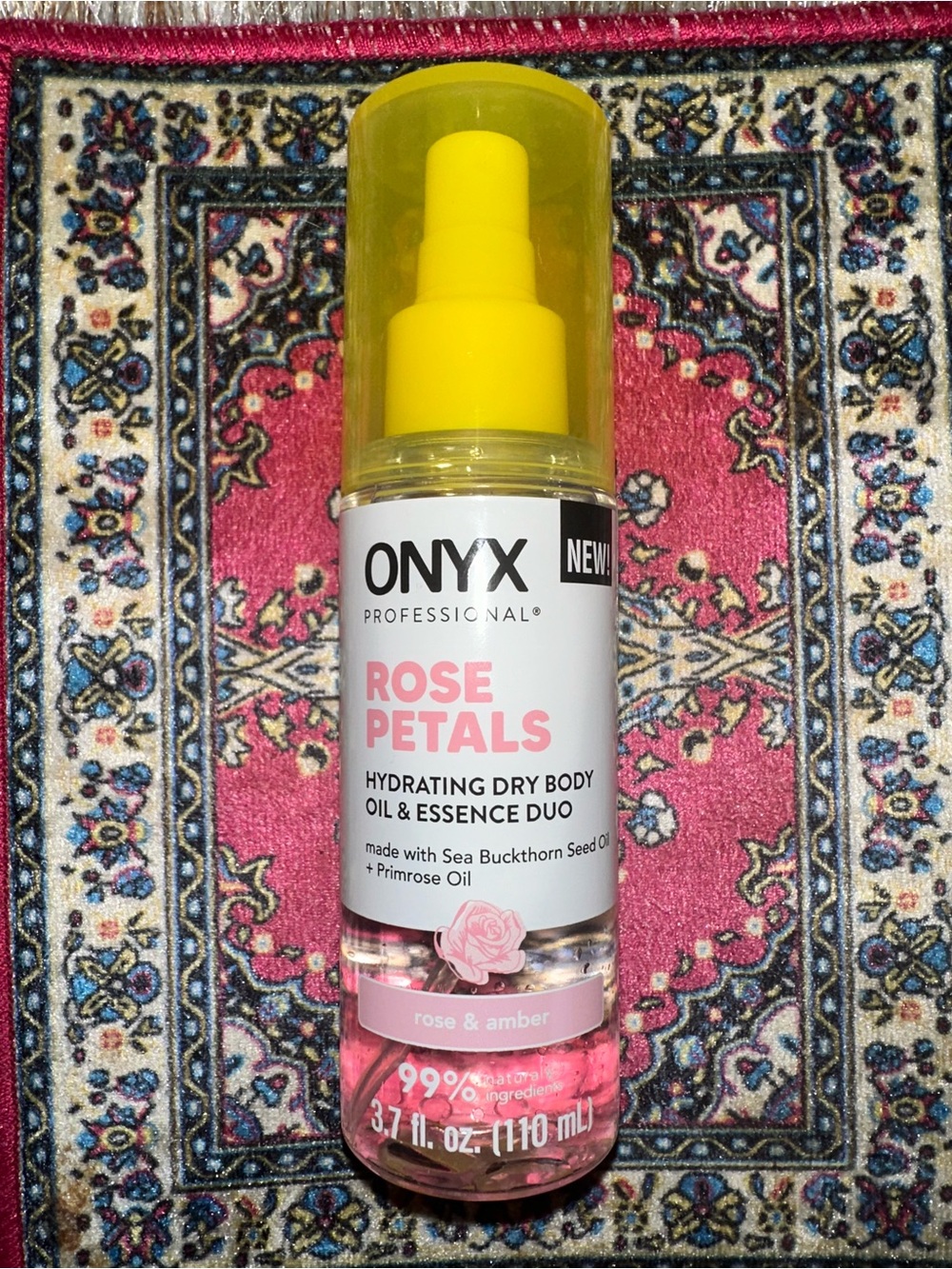 ONYX Rose Petals Dry Body Oil NEW